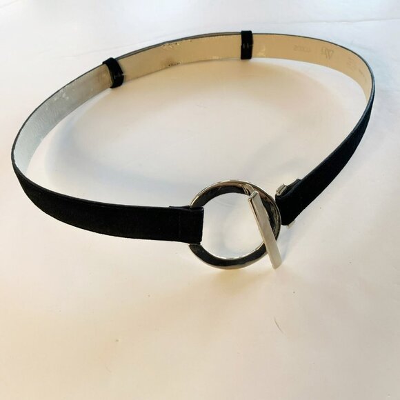 Clifford & Wills Black Suede Belt - Picture 6 of 6